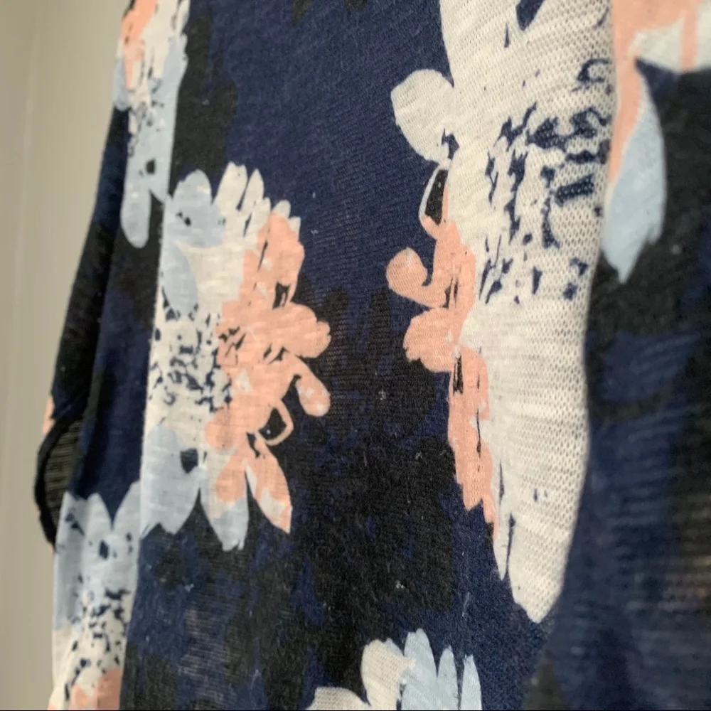 ASO Lydia Martin Bar III Cropped Long Floral Top - Picture 5 of 14